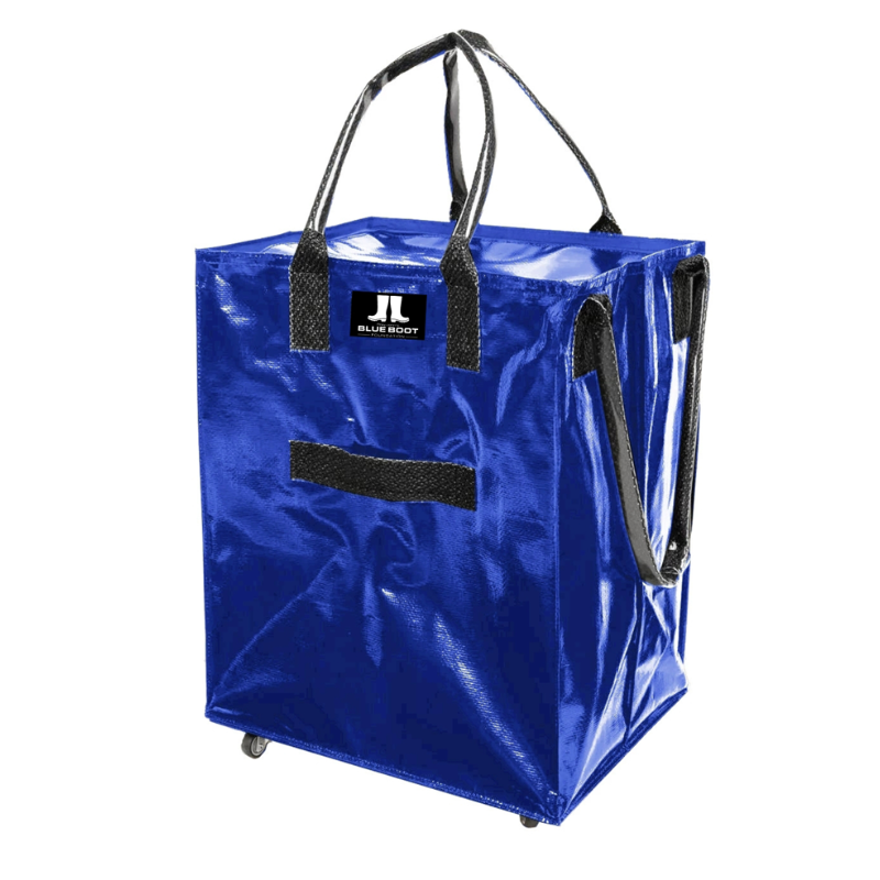 Blue Poly Roller Bag